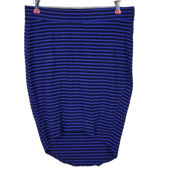 torrid Dresses & Skirts - Torrid Pencil Skirts Size 1 1X Striped Elastic Waist Wiggle Set of 2 One New